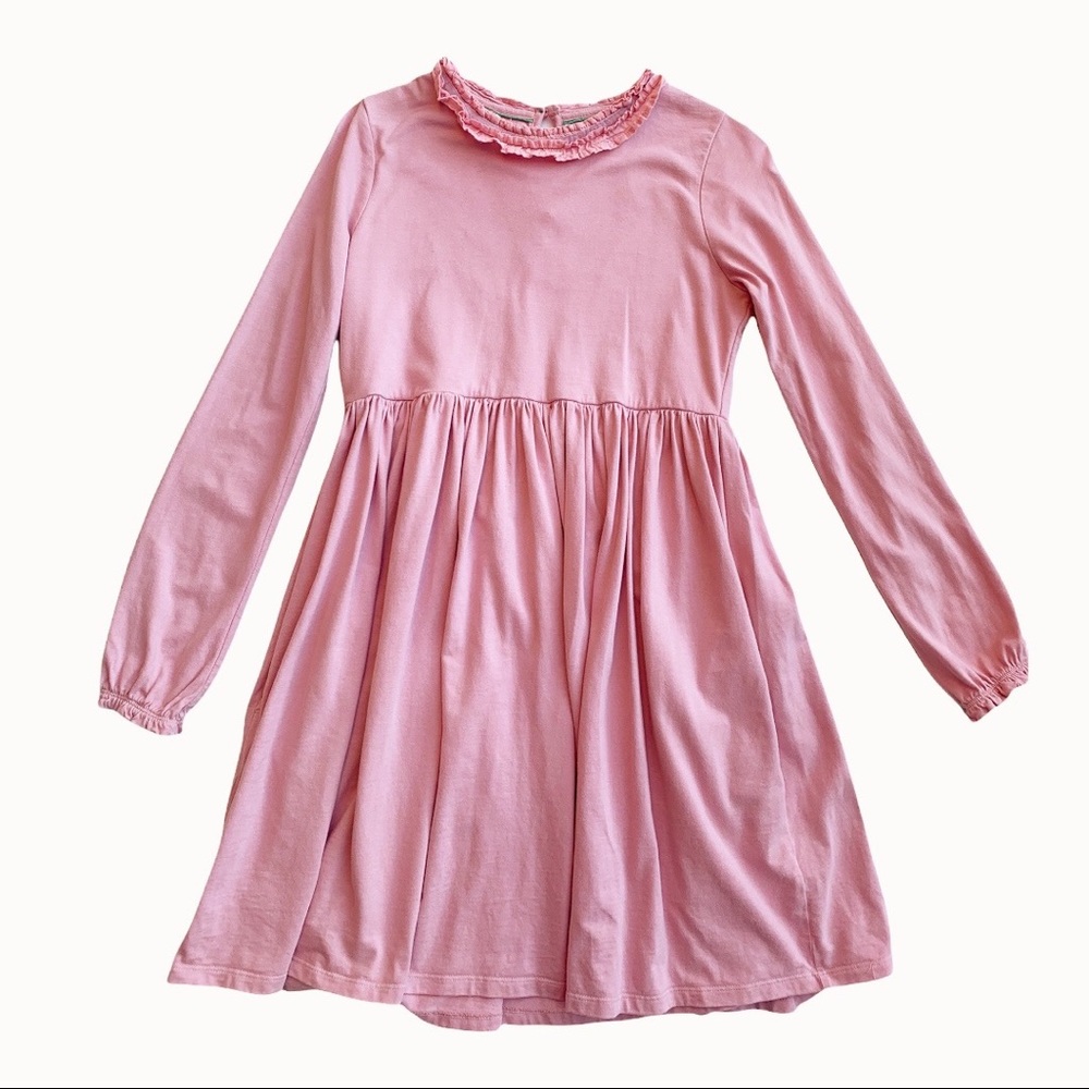 Mini Boden Pink Long Sleeve Dress 11-12 Years